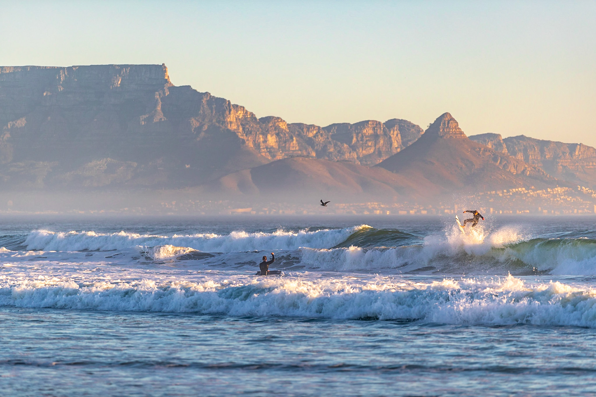 Surfing Cape Town