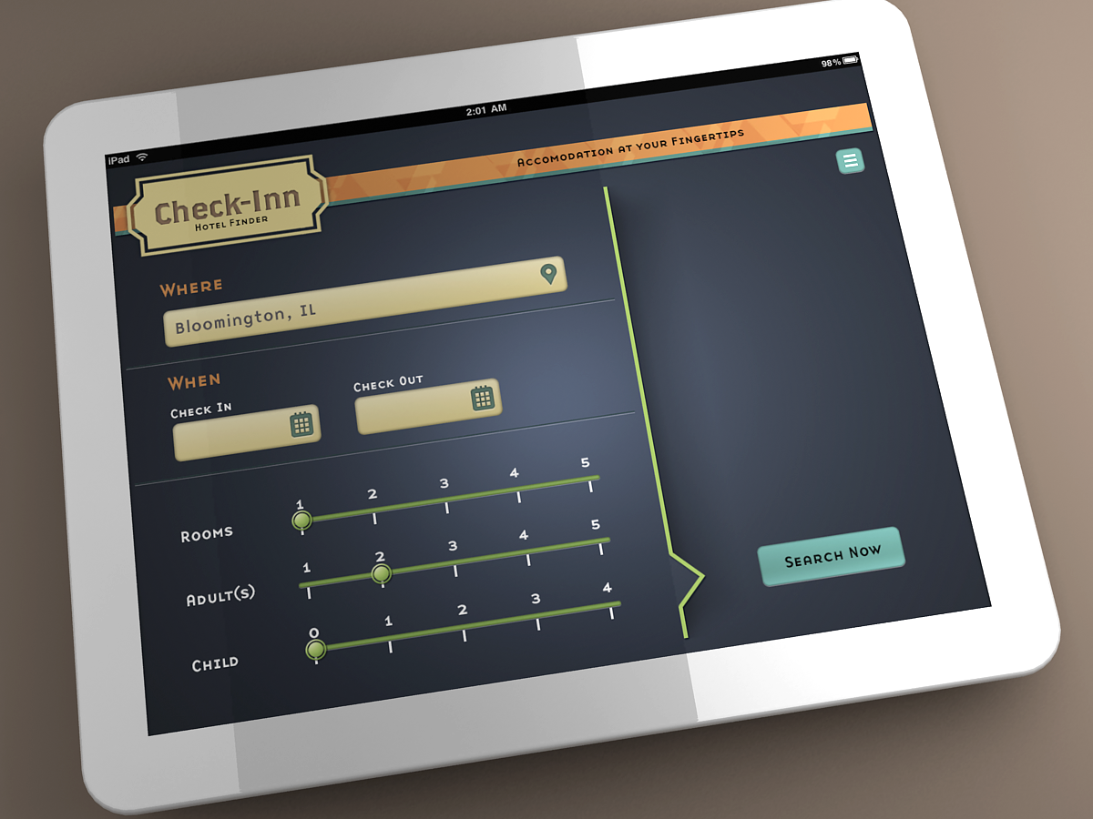 Abhijeet Karnik Check Inn Hotel Finder For Ipad Hotel Finder For Ipad