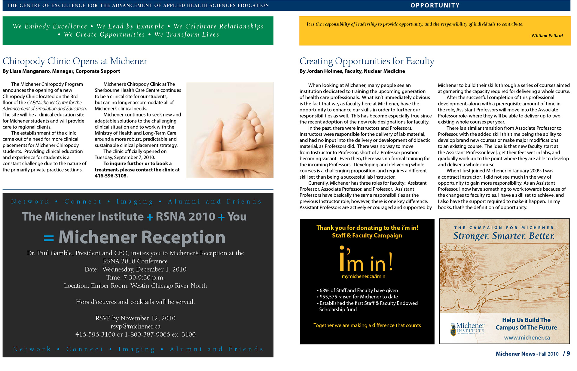 Newsletter Spread