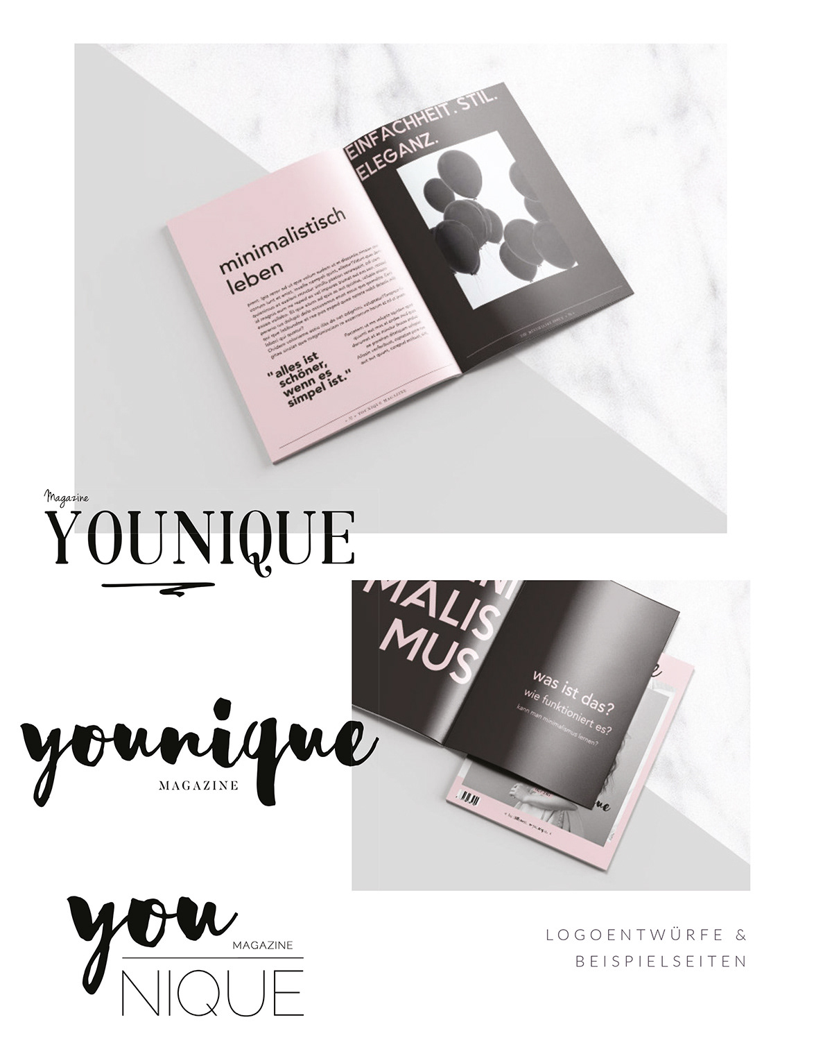 Abschlussarbeit für OFG Younique Magazine