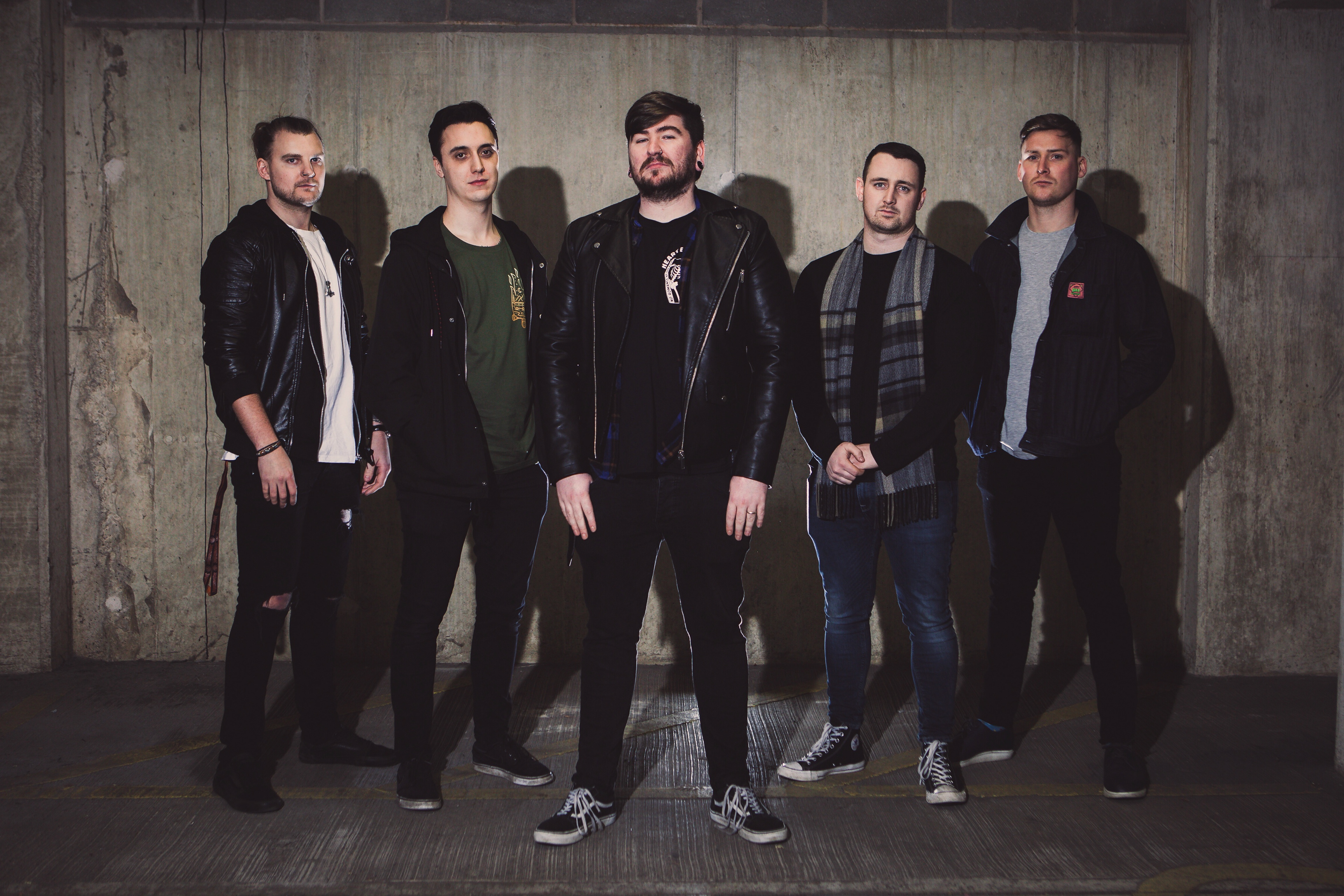 Left to Right: Eddie, James, Joe, Cal, Adam