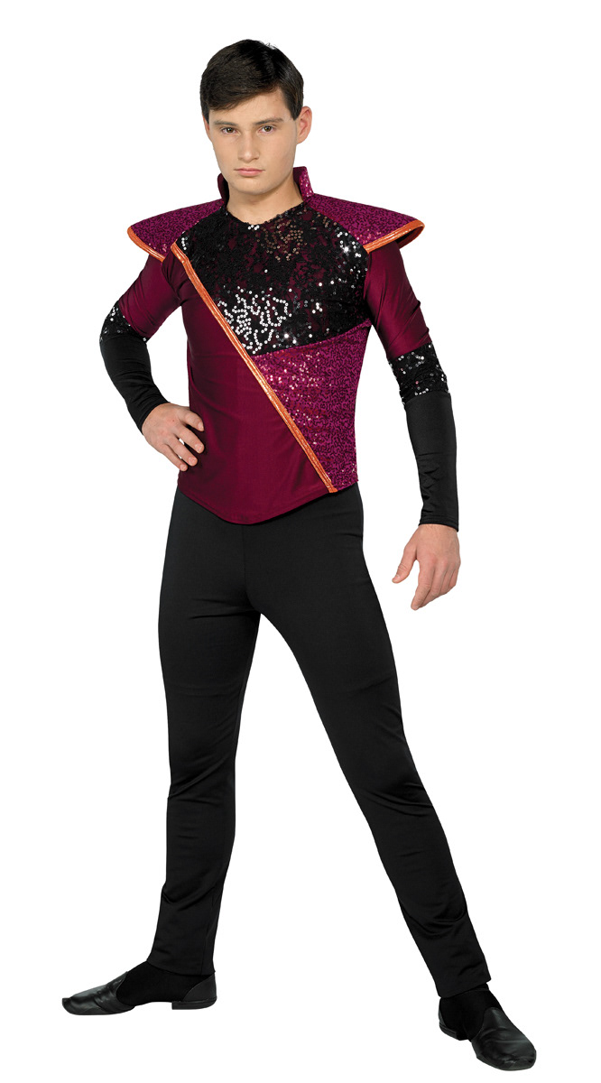 wine/black male top