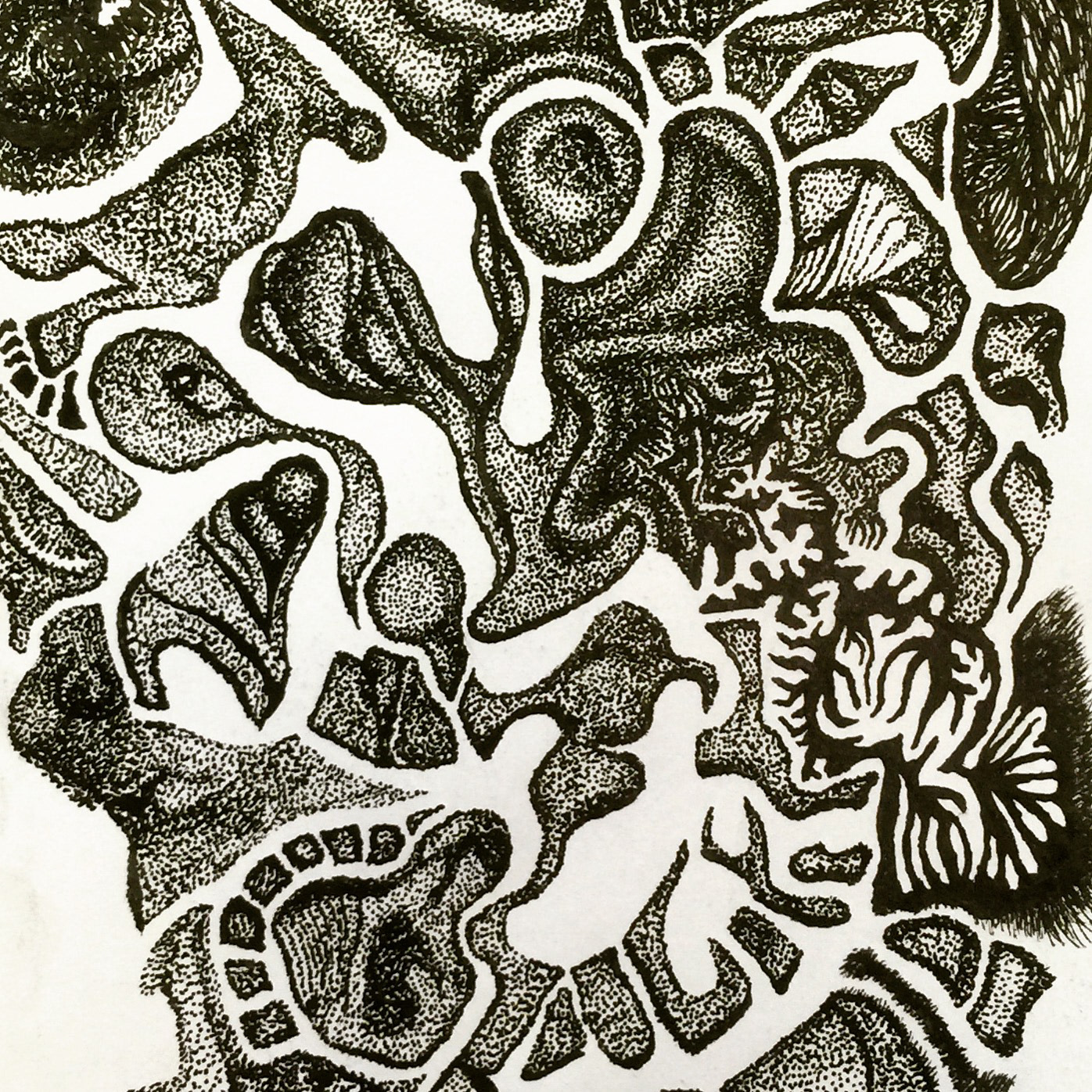 Michael Hanna Ink Dot Sketches