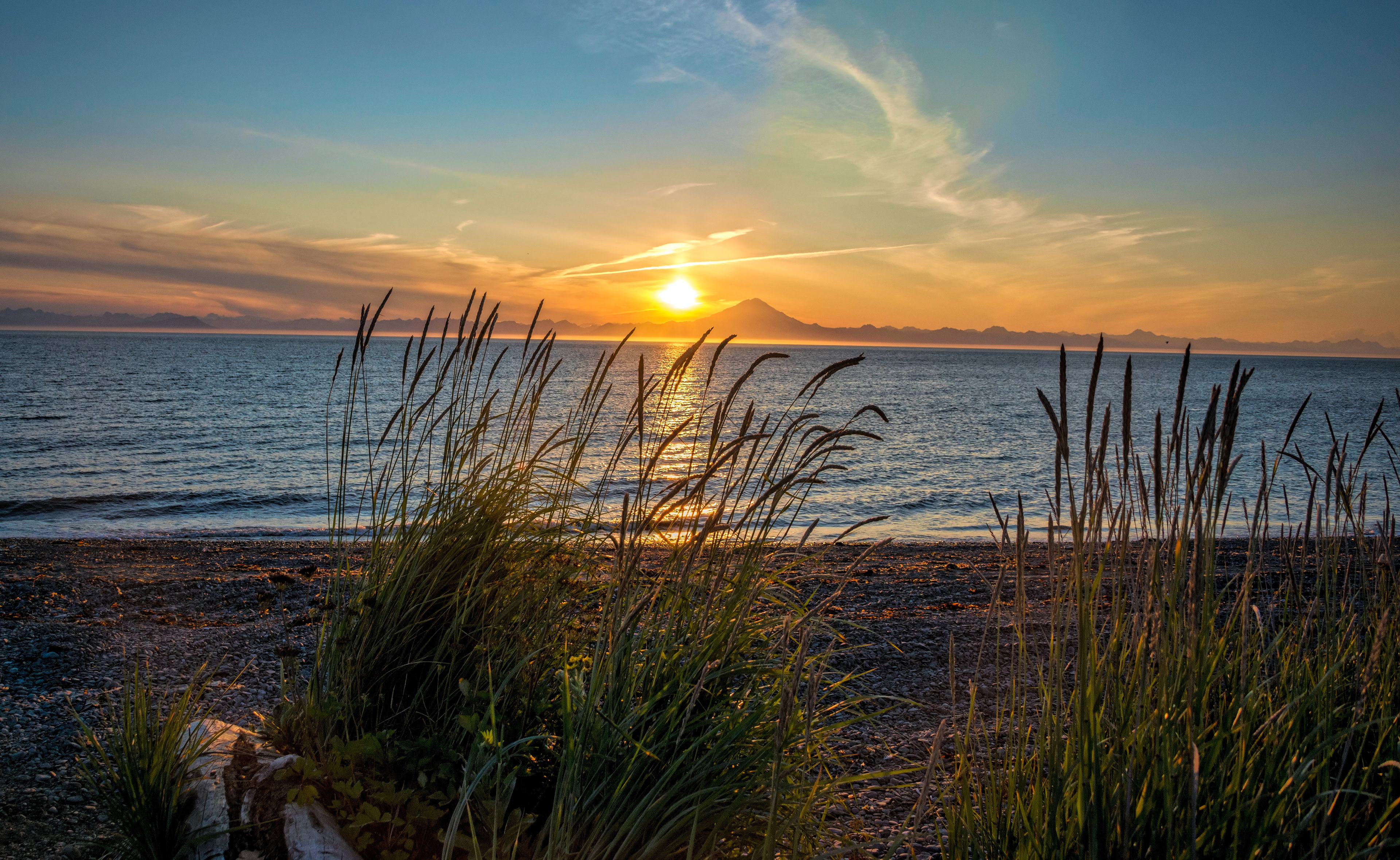 Sunset at Homer-Alaska