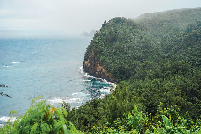 Pololu Valley Lookout on The Big Island, HI