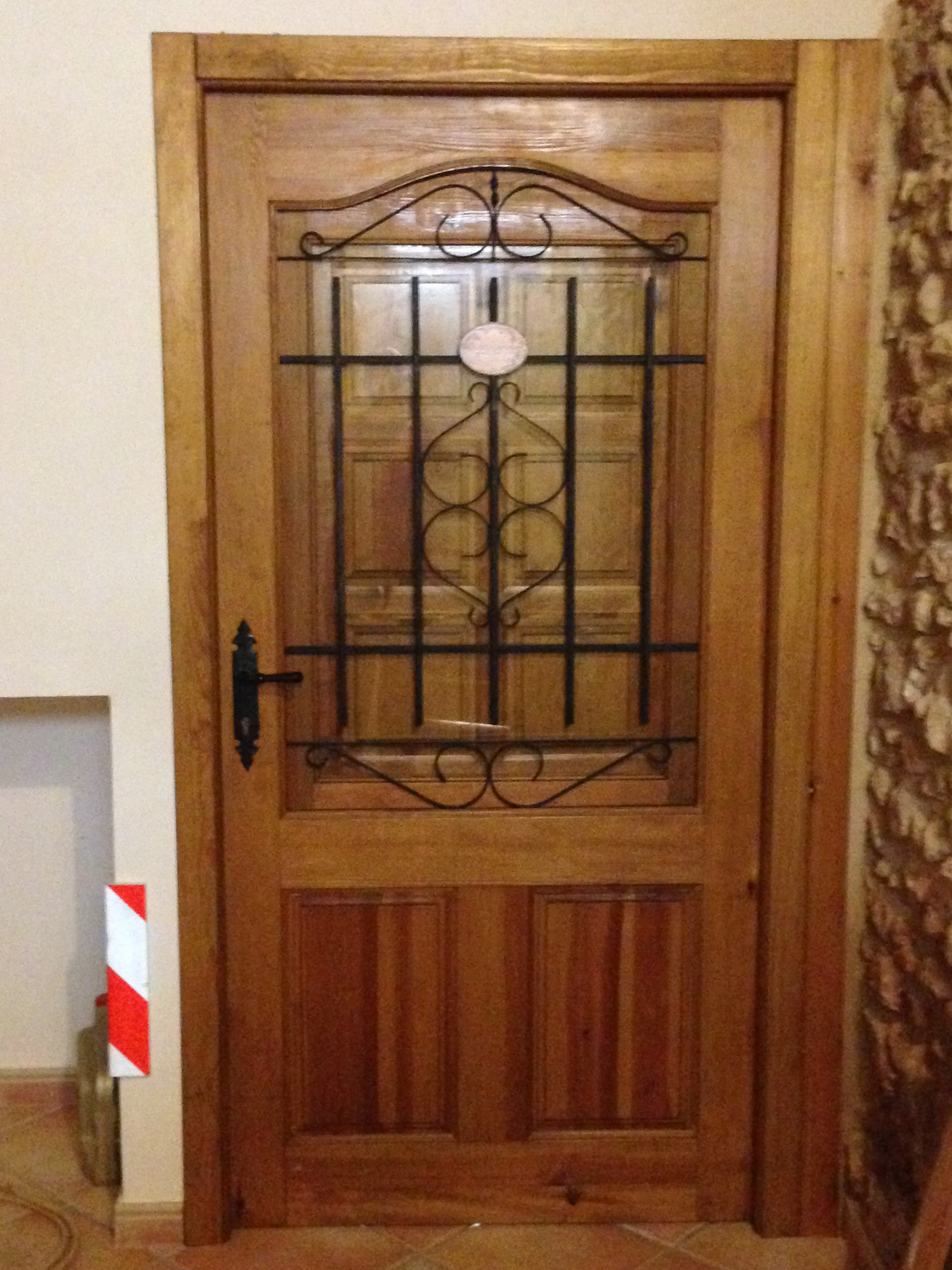 Puerta acabada