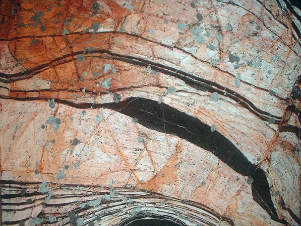 Precambrian Structures #2, 2004 - 4' x 5', SOLD