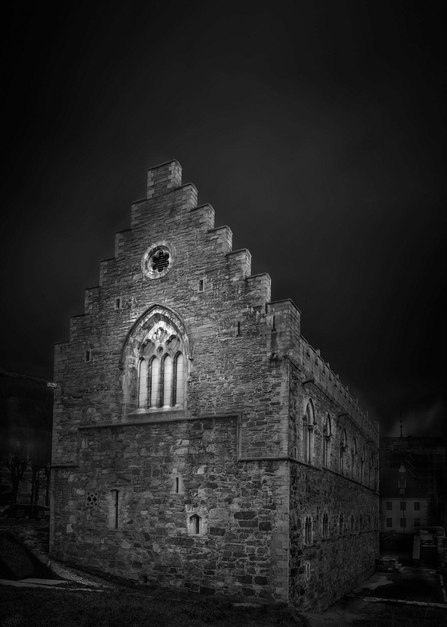 Haakonshall, Bergen